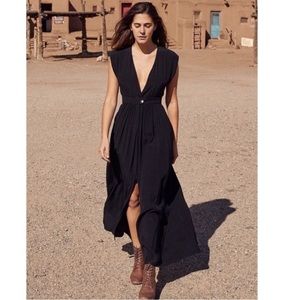 Christy Dawn The Rosemary Dress Midnight Black Size S Sleeveless Maxi